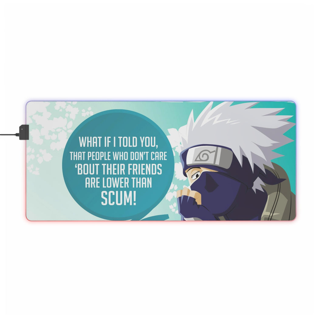 Anime Naruto RGB LED Mouse Pad (Desk Mat)