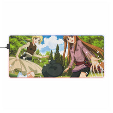 Load image into Gallery viewer, Spice And Wolf RGB LED Mouse Pad (Desk Mat)
