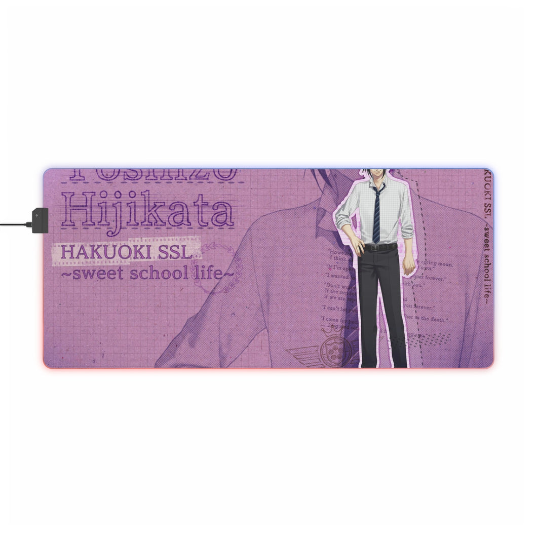 Hakuouki Shinsengumi Kitan RGB LED Mouse Pad (Desk Mat)