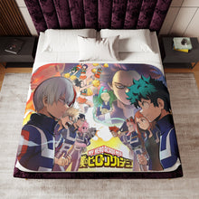 Load image into Gallery viewer, Sports Festival Showdown Sherpa Blanket
