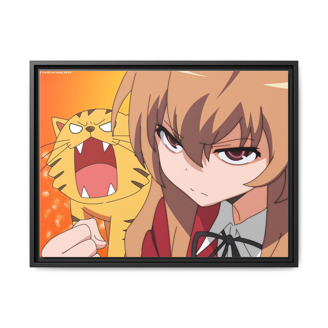 Anime Toradora!r Canvas Framed Art Print