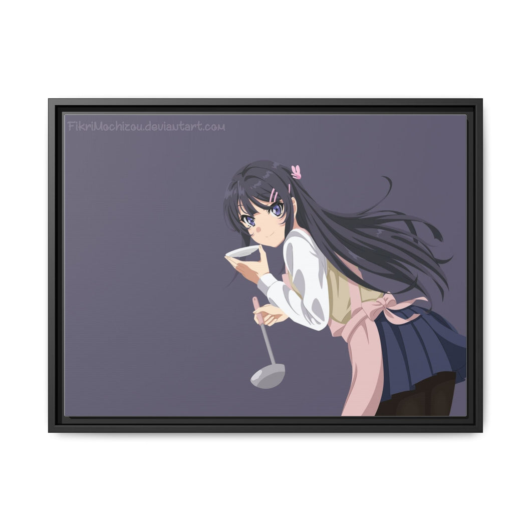 Rascal Does Not Dream Of Bunny Girl Senpai Canvas Framed Art Print