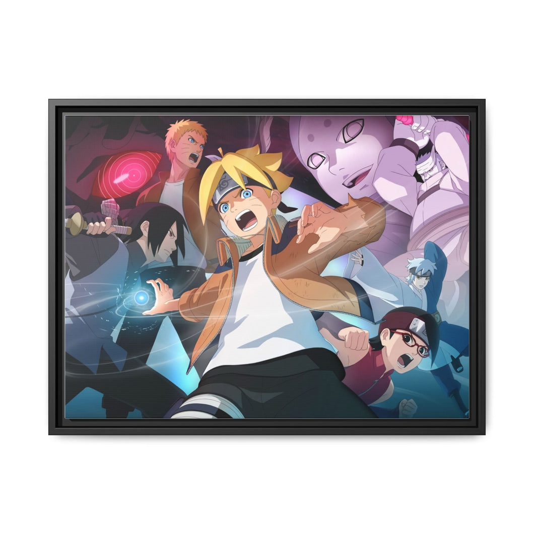 Boruto The Movie Canvas Framed Art Print