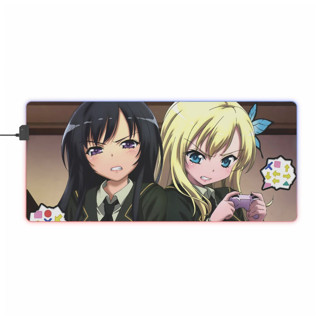 Boku Wa Tomodachi Ga Sukunai RGB LED Mouse Pad (Desk Mat)