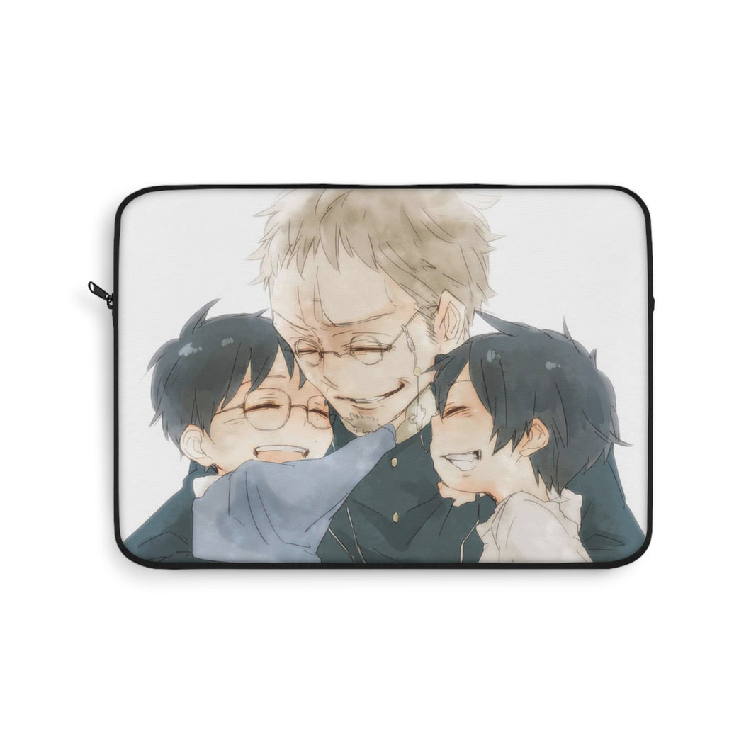 Rin,Yukio and Shiro Laptop Sleeve