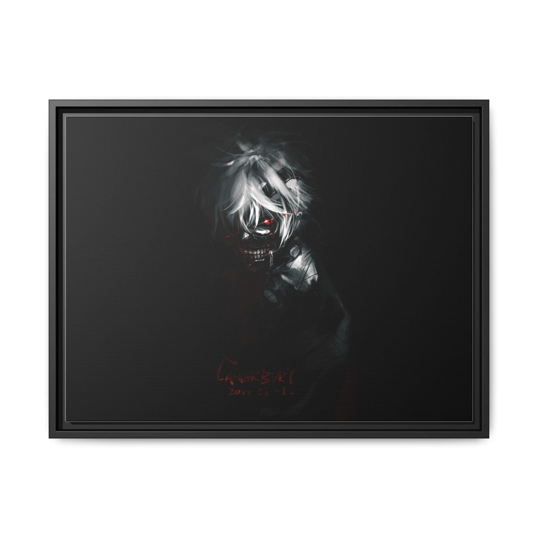 Anime Tokyo Ghoul Canvas Framed Art Print