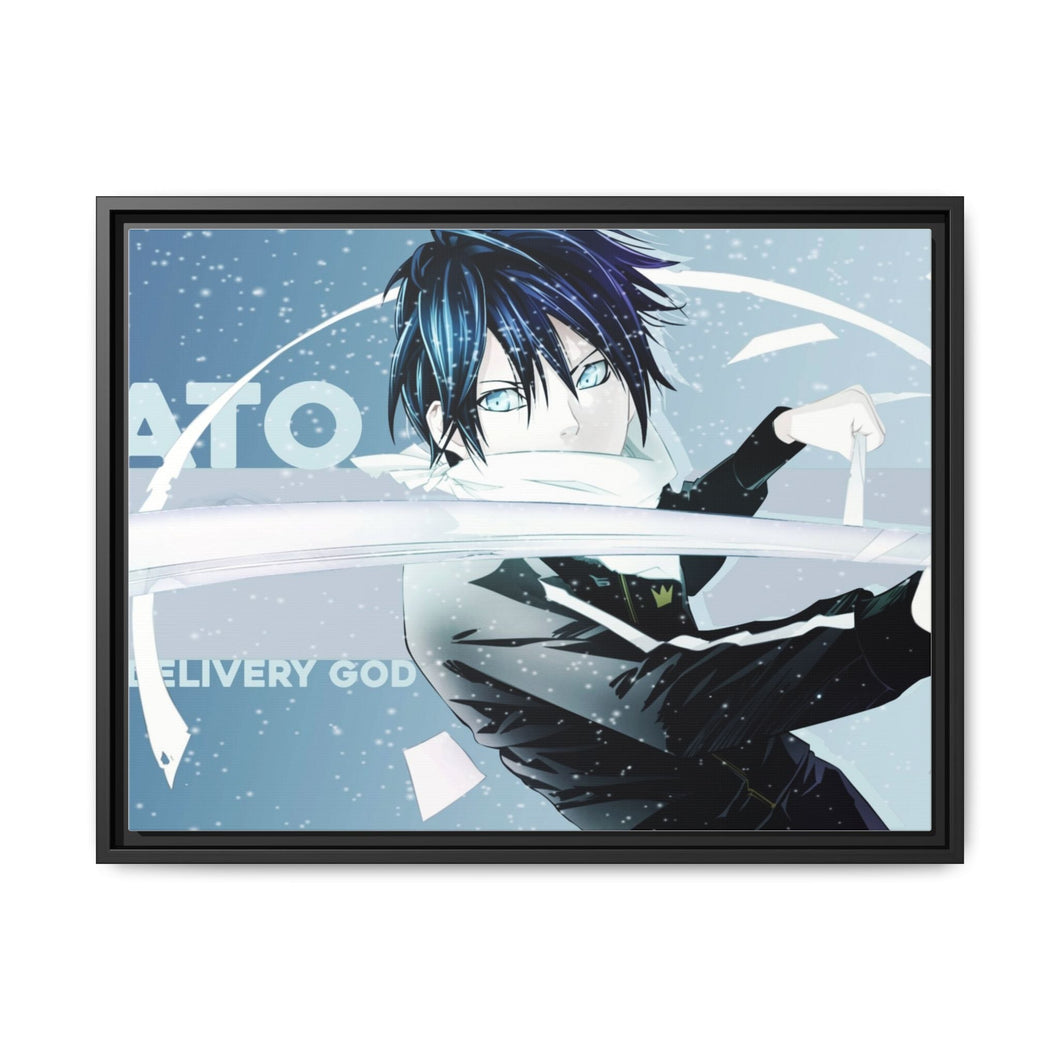 Anime Noragami Canvas Framed Art Print