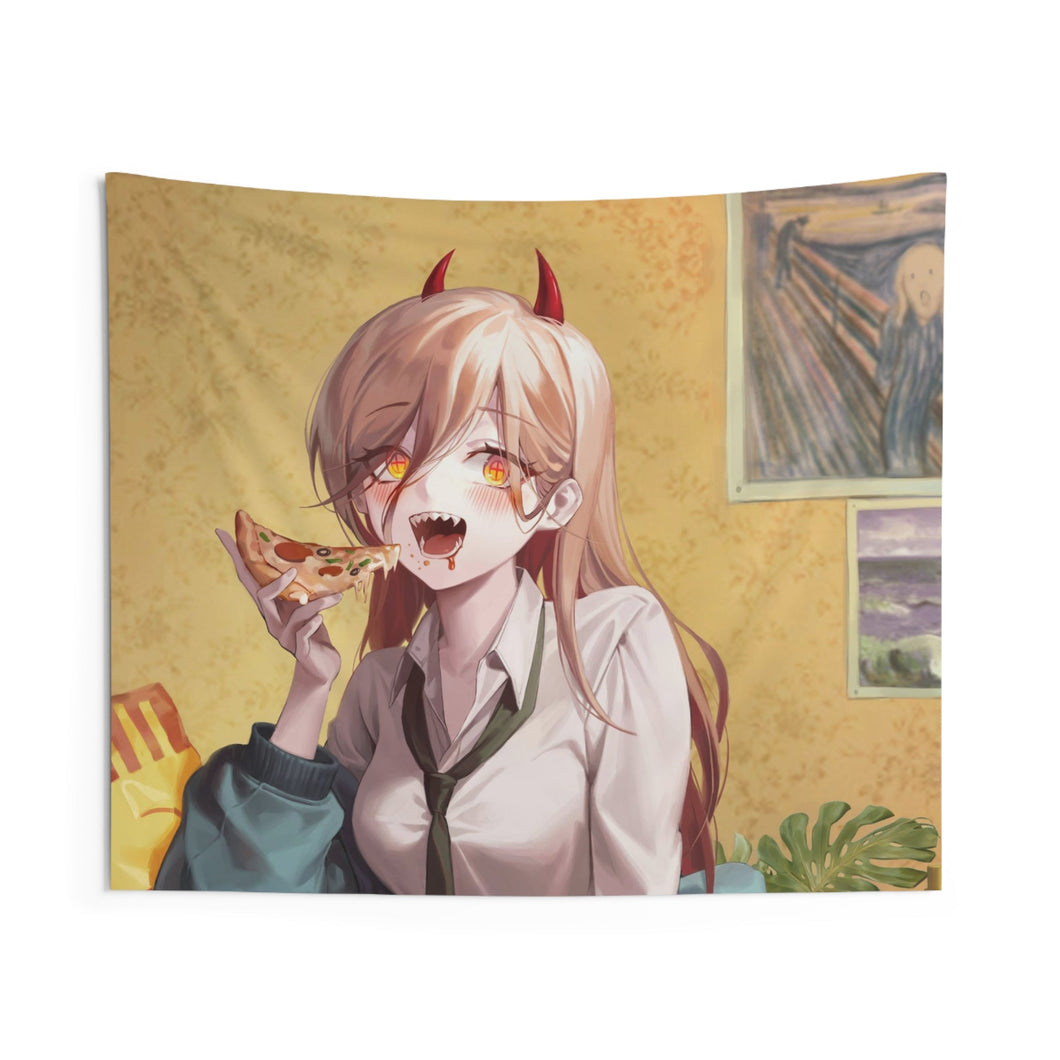 Chainsaw Man Power Indoor Wall Tapestry