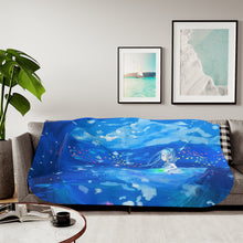 Load image into Gallery viewer, Anohana Meiko Honma Sherpa Blanket
