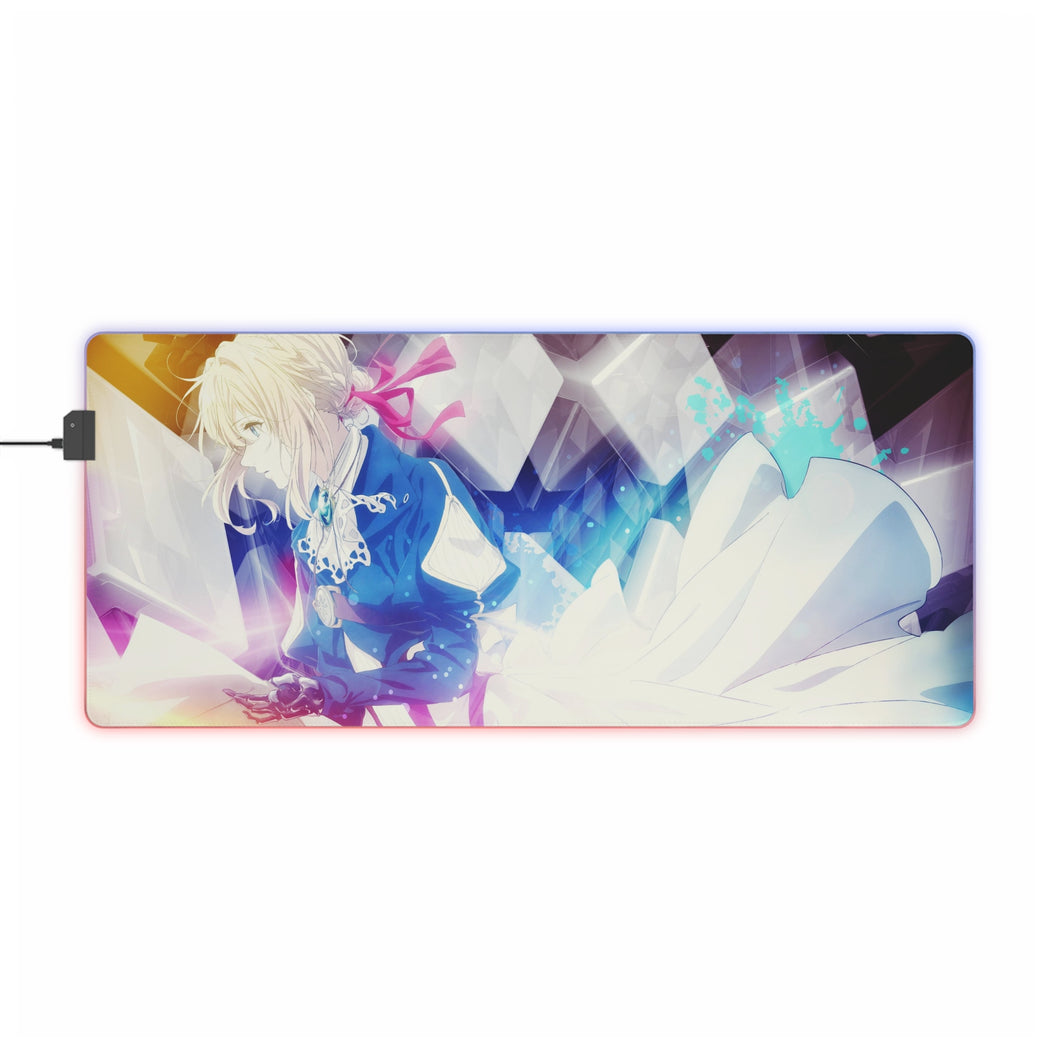Violet Evergarden Violet Evergarden, Violet Evergarden RGB LED Mouse Pad (Desk Mat)