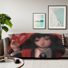 Load image into Gallery viewer, Kakegurui Yumeko Jabami Sherpa Blanket
