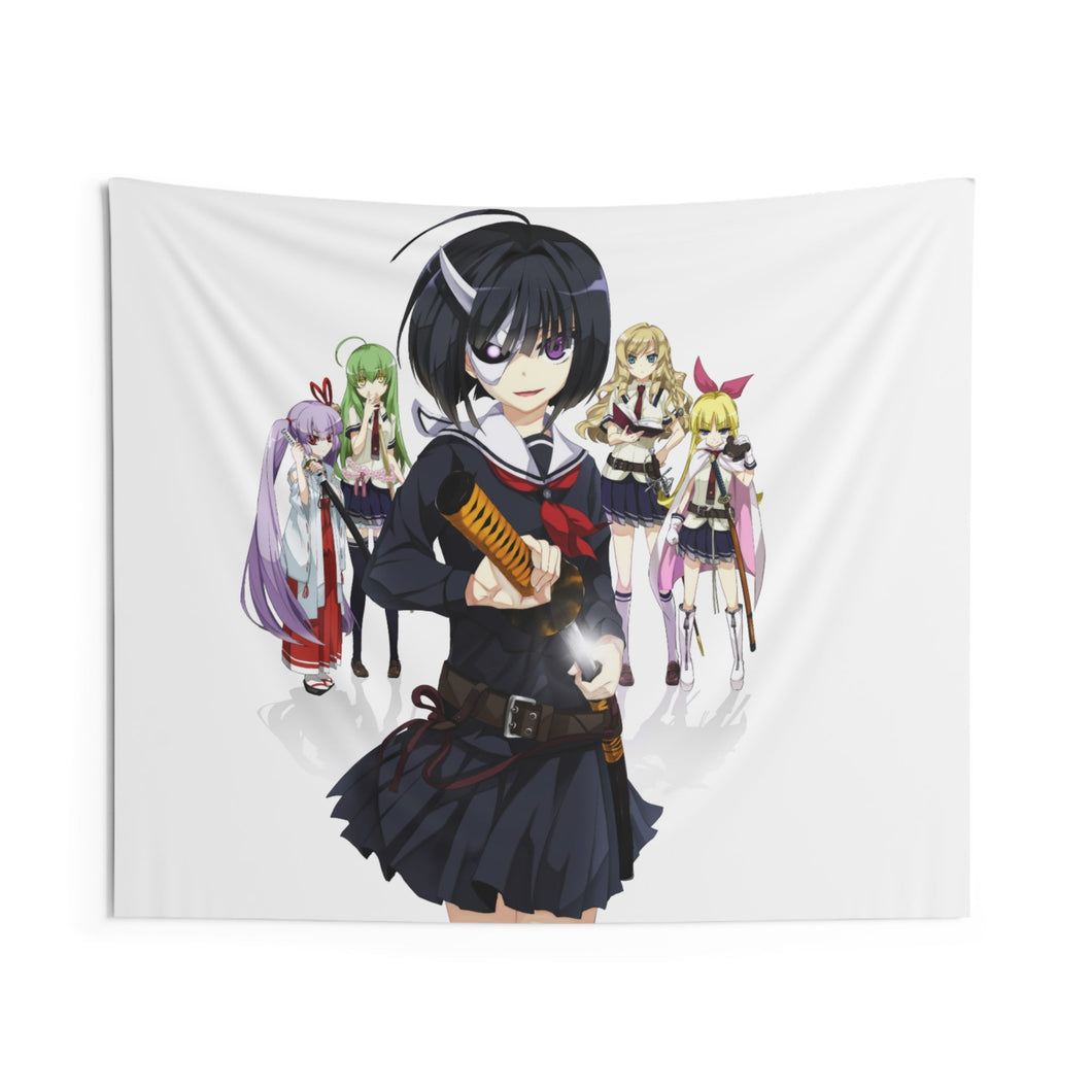 Anime Armed Girl's Machiavellism Indoor Wall Tapestry
