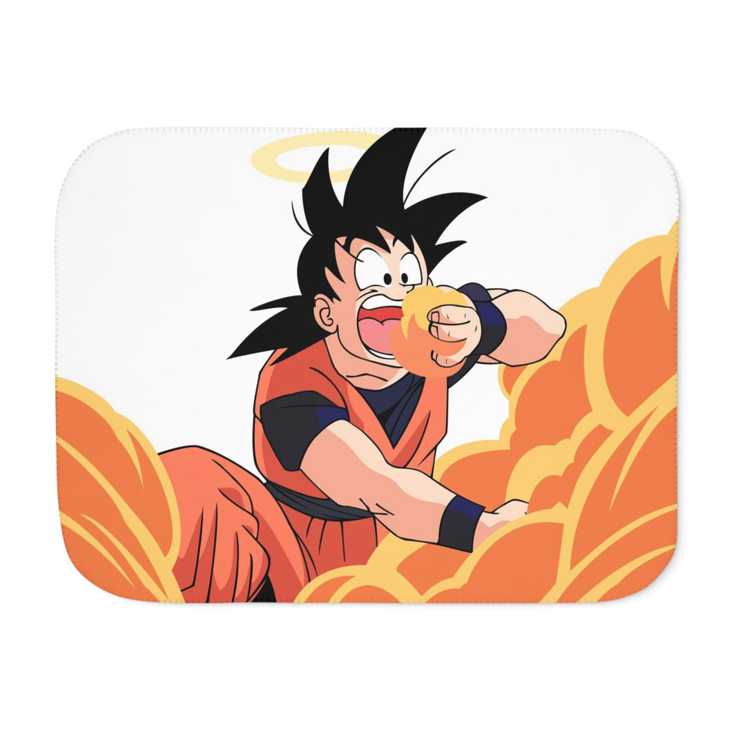 Anime Dragon Ball Zr Sherpa Blanket