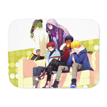 Load image into Gallery viewer, Kuroko&#39;s Basketball Daiki Aomine, Atsushi Murasakibara Sherpa Blanket
