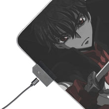 Load image into Gallery viewer, Code Geass Suzaku Kururugi RGB LED Mouse Pad (Desk Mat)
