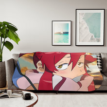 Load image into Gallery viewer, Anime Tengen Toppa Gurren Lagann Sherpa Blanket
