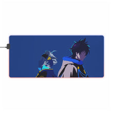 Load image into Gallery viewer, Black Clover Asta, Yuno RGB LED Mouse Pad (Desk Mat)
