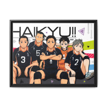 Load image into Gallery viewer, Haikyu!! Canvas Framed Art Print
