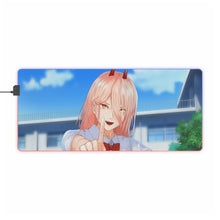 Load image into Gallery viewer, Chainsaw Man RGB LED Mouse Pad (Desk Mat)
