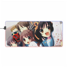 Load image into Gallery viewer, The Melancholy Of Haruhi Suzumiya RGB LED Mouse Pad (Desk Mat)
