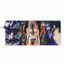 Load image into Gallery viewer, Dragon Ball Super Goku ultra instinct RGB LED Mouse Pad (Desk Mat)
