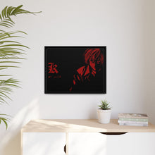 Load image into Gallery viewer, Light Yagami 8k Canvas Framed Art Print
