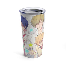Load image into Gallery viewer, Free! Rin Matsuoka, Makoto Tachibana, Haruka Nanase, Nagisa Hazuki Tumbler 20oz
