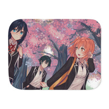 Load image into Gallery viewer, My Teen Romantic Comedy SNAFU Hachiman Hikigaya, Yukino Yukinoshita, Yui Yuigahama Sherpa Blanket
