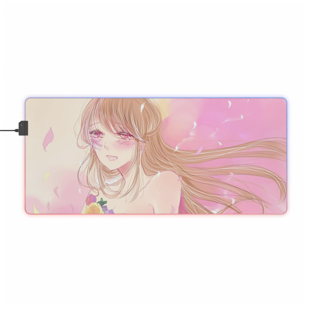 Kuzu No Honkai Akane Minagawa RGB LED Mouse Pad (Desk Mat)
