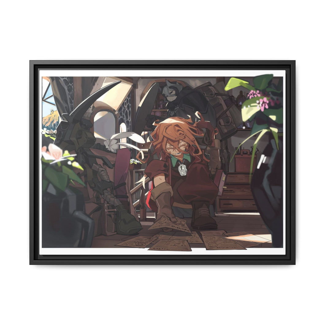 Anime Made In Abyss Canvas Framed Art Print