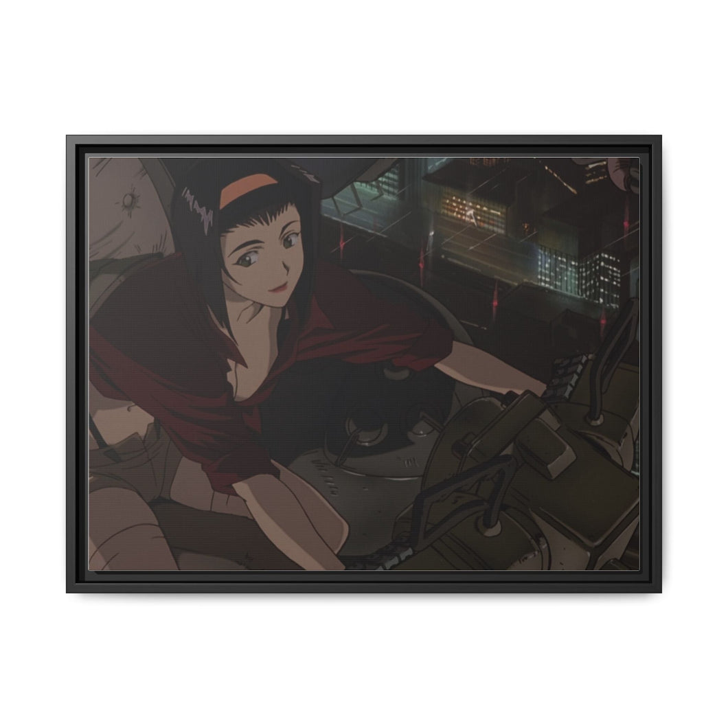Anime Cowboy Bebopr Canvas Framed Art Print