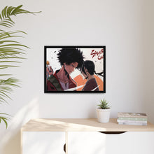 Load image into Gallery viewer, Anime Samurai Champloo Canvas Framed Art Print
