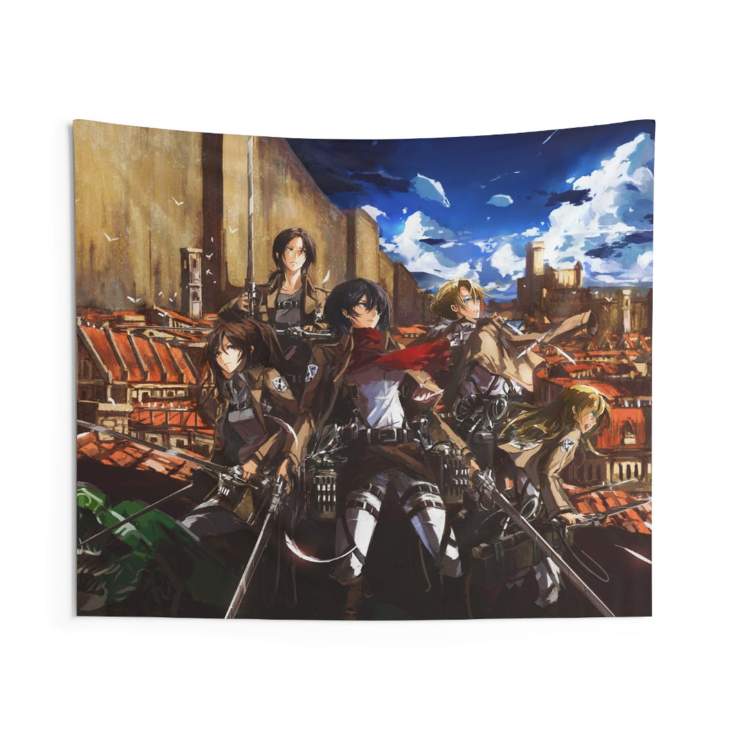 Anime Attack On Titan Indoor Wall Tapestry