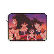Bardock, Gine, Goku and Raditz Laptop Sleeve