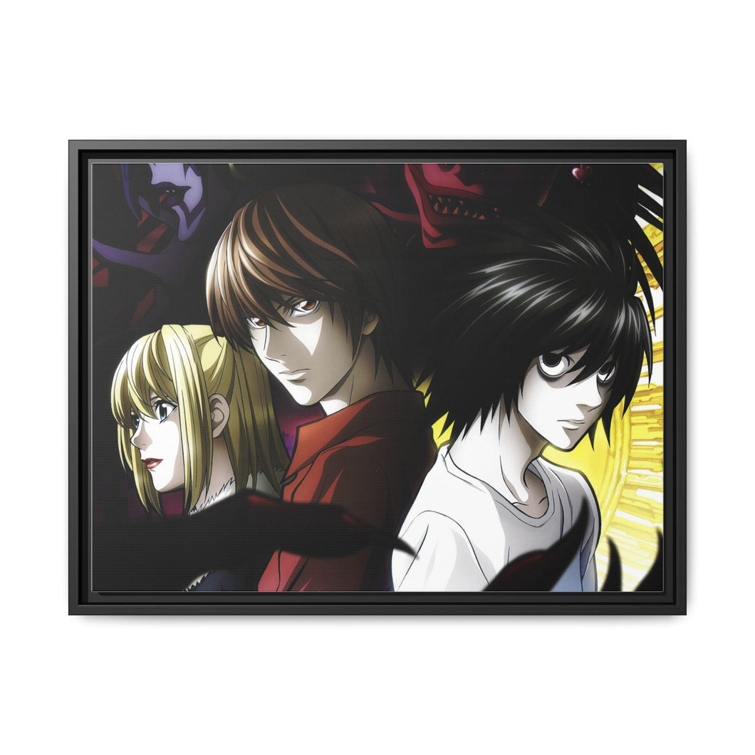 Death Note Misa Amane Canvas Framed Art Print
