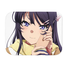 Load image into Gallery viewer, Rascal Does Not Dream Of Bunny Girl Senpai Sherpa Blanket
