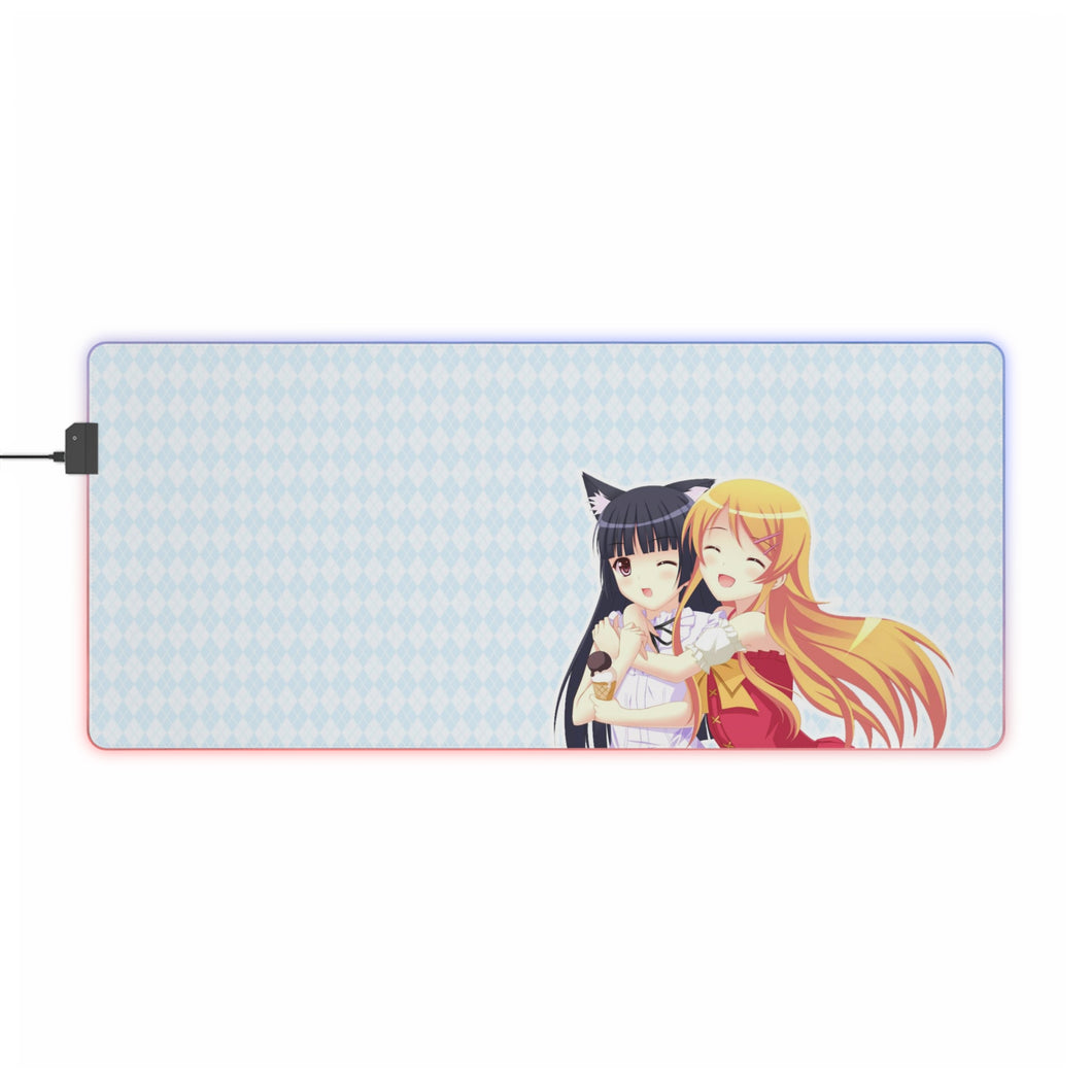 Oreimo Kirino Kousaka RGB LED Mouse Pad (Desk Mat)