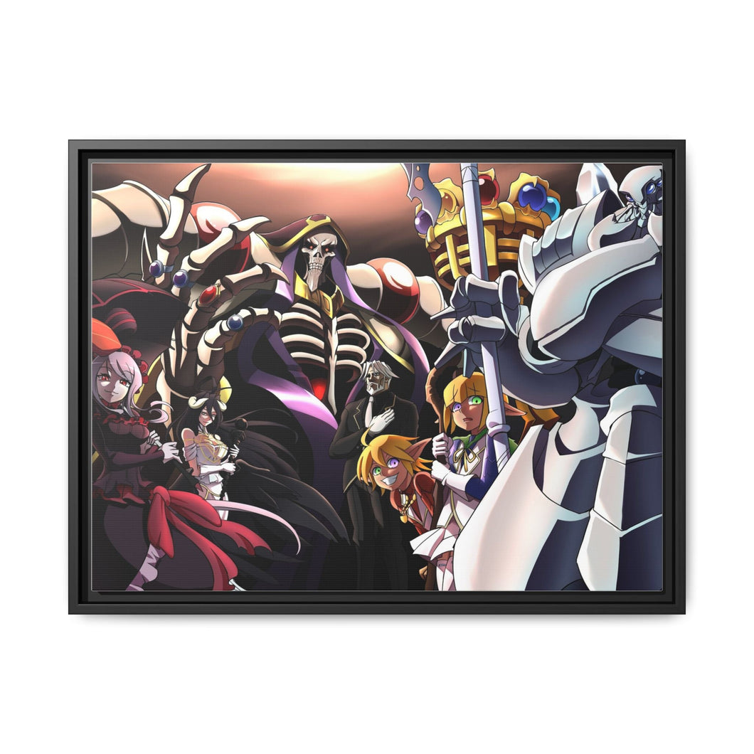 Anime Overlord Canvas Framed Art Print
