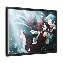 Load image into Gallery viewer, Puella Magi Madoka Magica Sayaka Miki Canvas Framed Art Print

