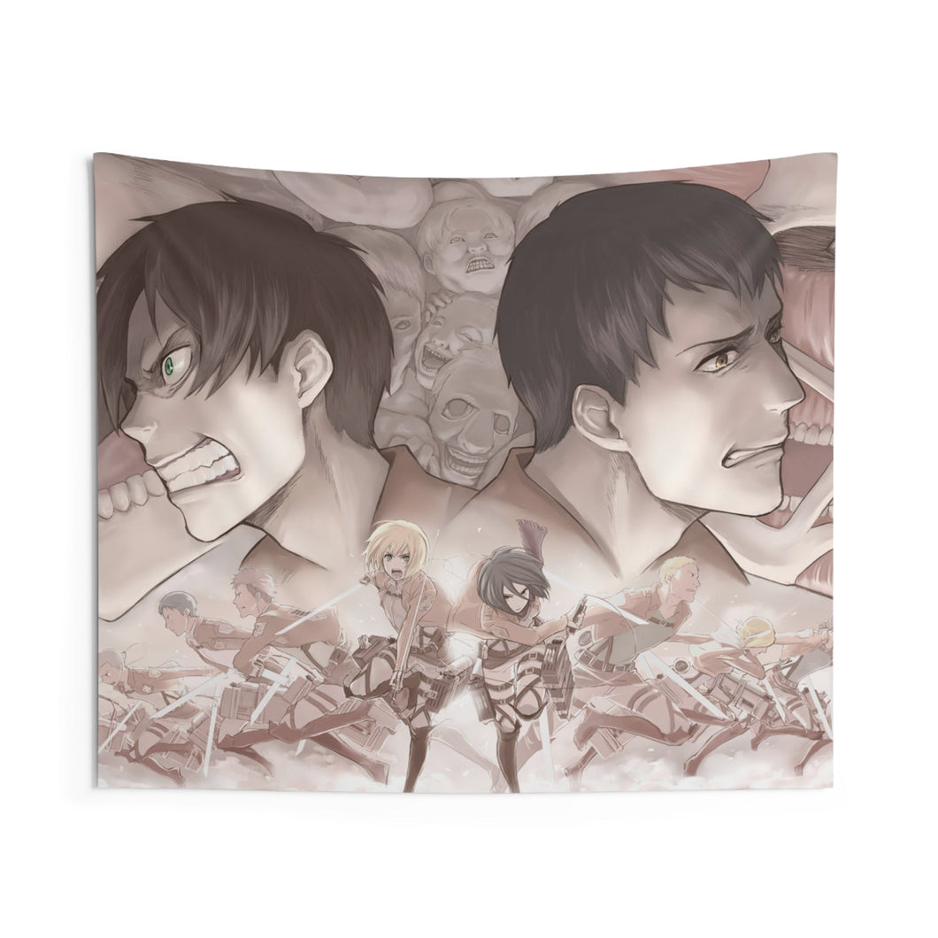Anime Attack On Titan Indoor Wall Tapestry
