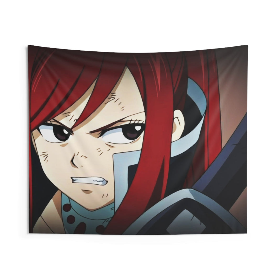 Erza Scarlet Indoor Wall Tapestry