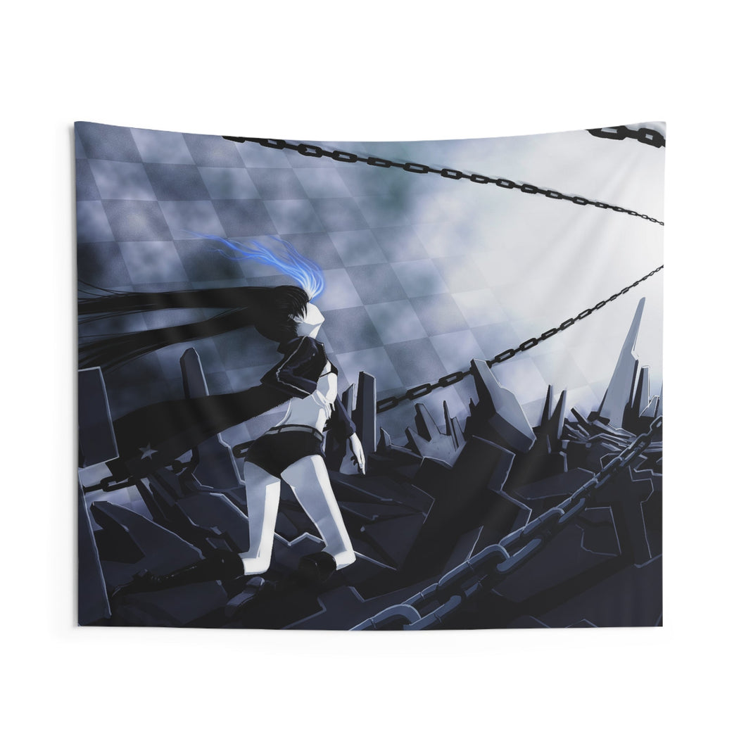 Black Rock Shooter Indoor Wall Tapestry