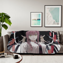 Load image into Gallery viewer, Anime Chainsaw Man Sherpa Blanket
