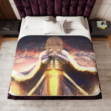 Load image into Gallery viewer, Fate/Stay Night Sherpa Blanket
