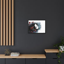 Load image into Gallery viewer, Anime Samurai Champloor Canvas Framed Art Print
