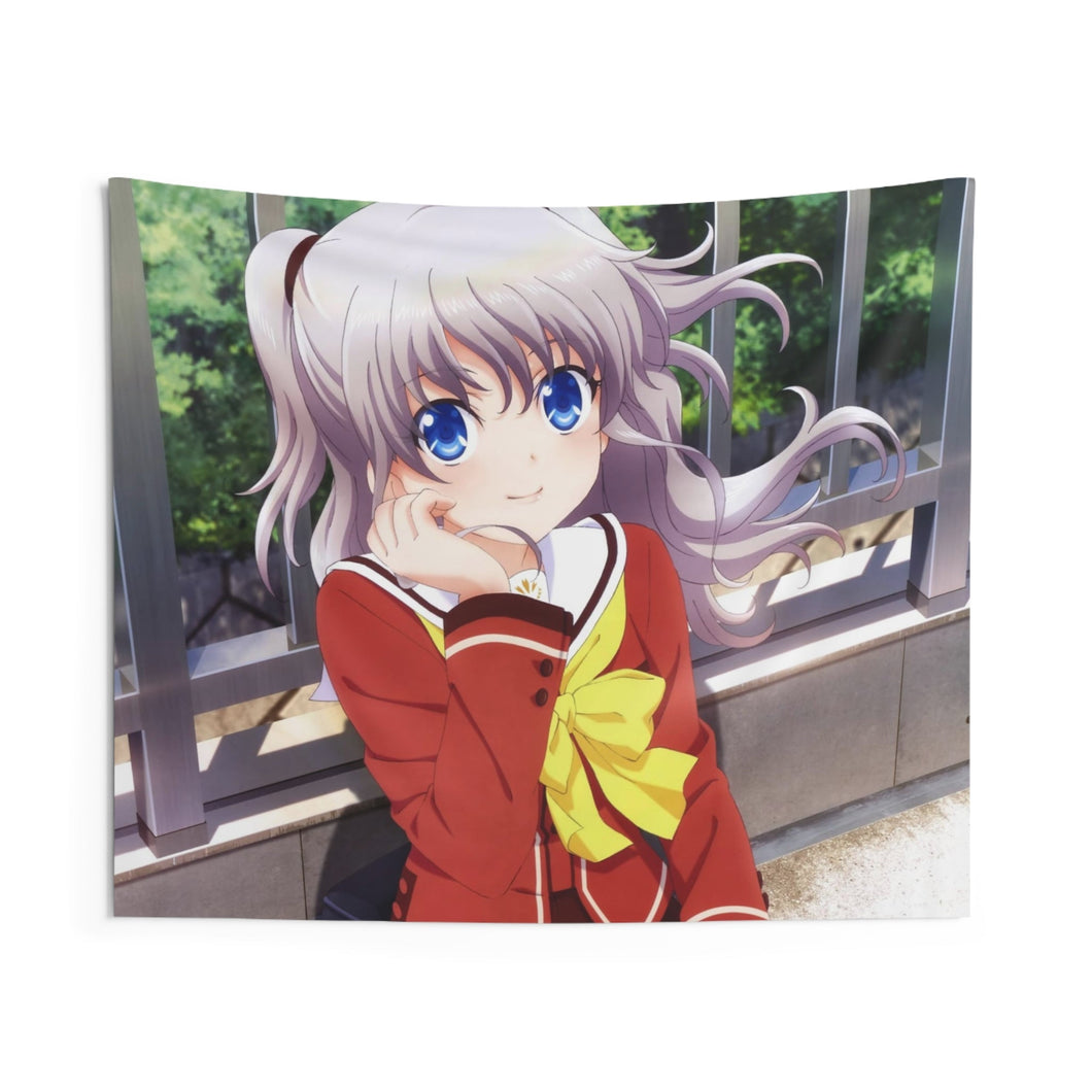 Nao Tomori smiling Indoor Wall Tapestry