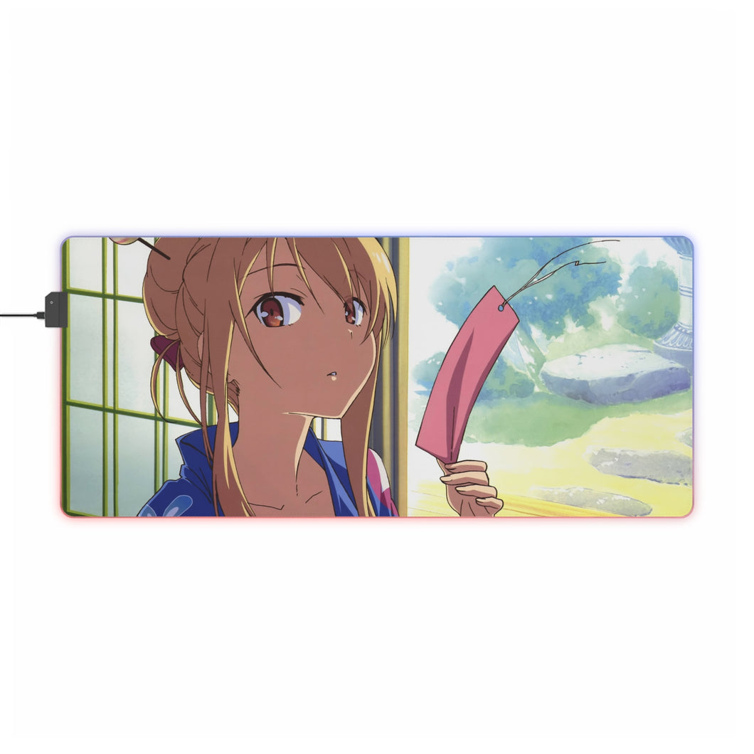 Sakurasou No Pet Na Kanojo RGB LED Mouse Pad (Desk Mat)