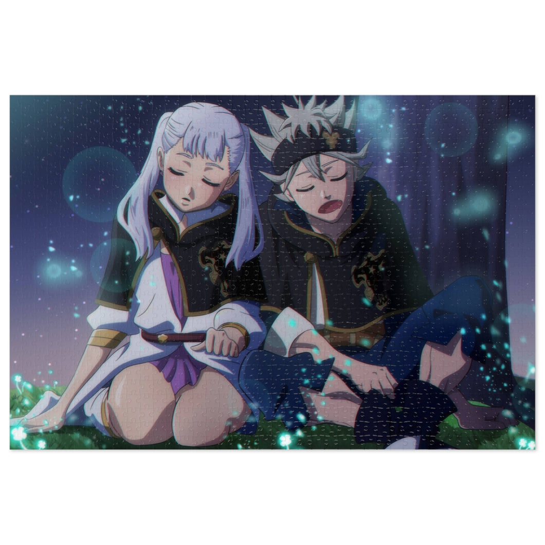 Black Clover Asta, Noelle Silva Jigsaw Puzzle