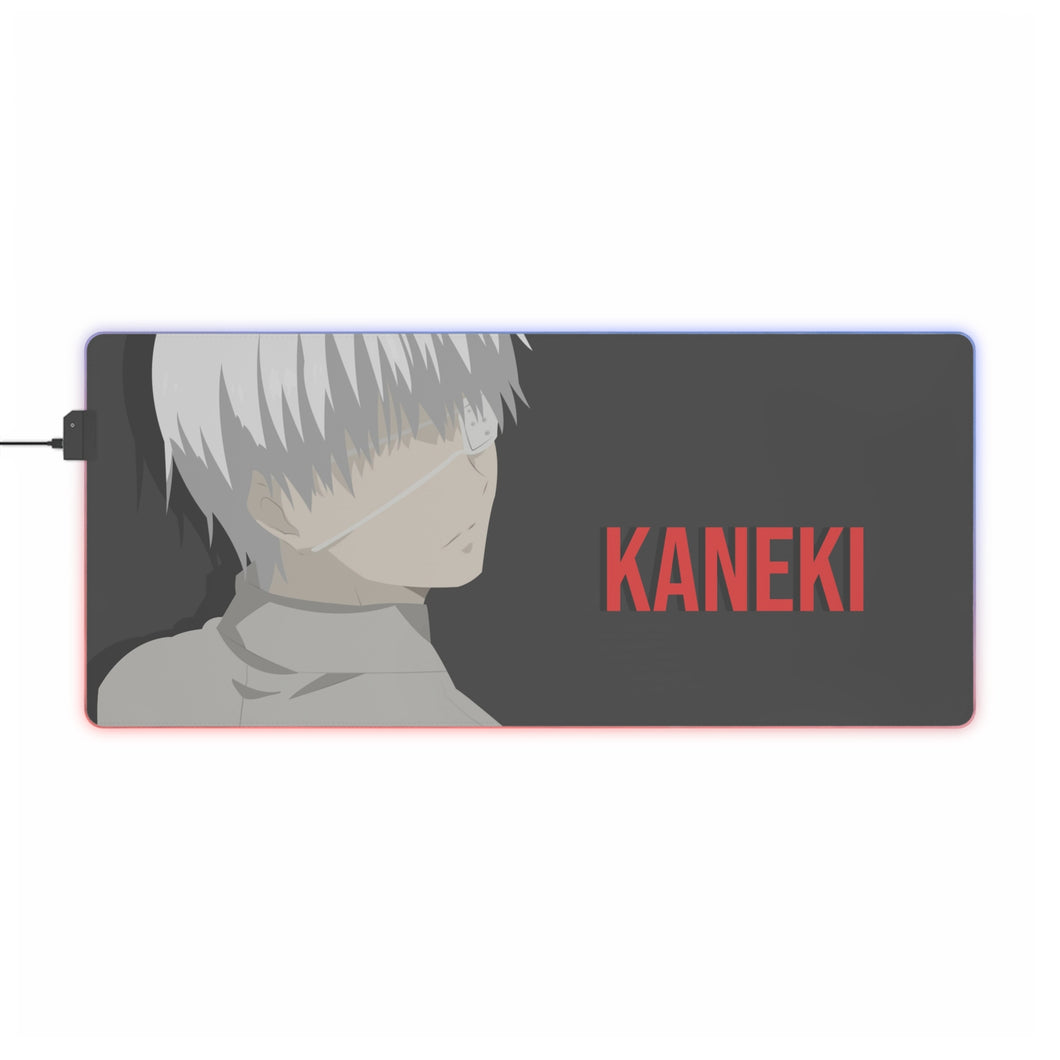 Toyko Ghoul - Ken Kaneki RGB LED Mouse Pad (Desk Mat)