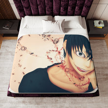 Load image into Gallery viewer, Anime Deadman Wonderland Sherpa Blanket
